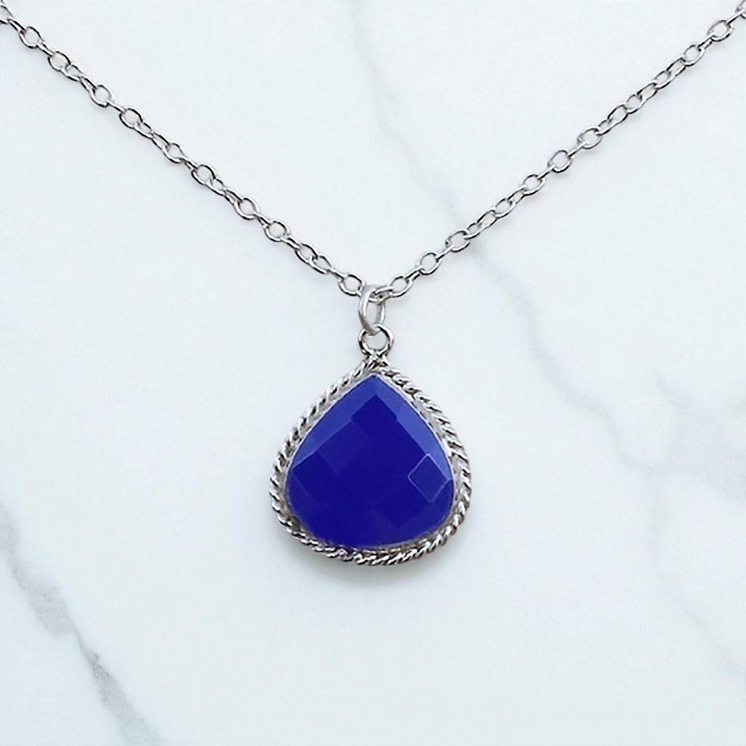Blue chalcedony