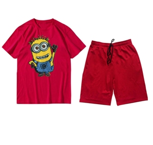 Conjunto de pantalones cortos informales para hombre, camiseta de manga corta, chándal, ropa de marca, 2 piezas - Product Image 4