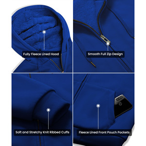Sudadera con Capucha Estampada de Invierno para Hombre, Personalizada, con Bordado 3D, Estilo Urbano, Sudadera Deportiva de Otoño, Técnica Lavada - Product Image 4