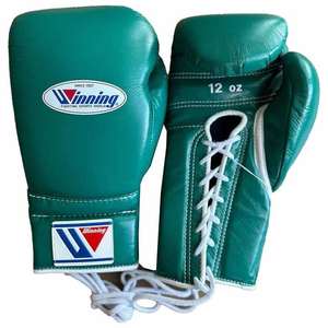 Guantes de Boxeo Personalizados con Cordones y Logotipo Personalizado para Jóvenes, Diseño OEM, Color Verde, 10 oz, Cuero, MMA, Kickboxing, Sanda, Entrenamiento, Impermeables - Product Image 2