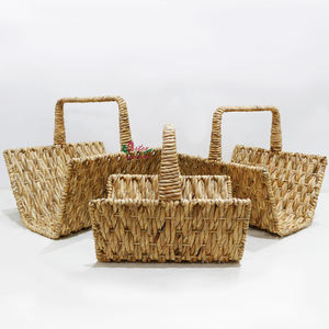 Handmade Water Hyacinth <b>Storage</b> <b>Box</b> by Artex Dong Thap <b>Decorative</b> and Eco Friendly Organizer Basket for Home - Product Image 3