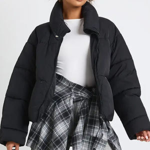 Chaqueta de Invierno Acolchada Extra Grande para Mujer, Ligera, Informal, de Alta Calidad, con Cierre de Cremallera, Cómoda, 2026 - Product Image 4