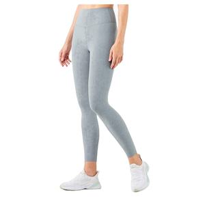 Mallas de yoga sin costuras al por mayor personalizadas para mujer, ropa deportiva y de yoga transpirable ligera de cintura alta para mujer - Product Image 2