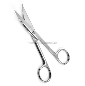 Tijeras de operación quirúrgicas, recto y curvado, afiladas, de acero inoxidable - Product Image 2