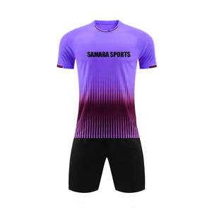 เครื่องแบบฟุตบอลของผู้ชายเสื้อฟุตบอลแบบเต็มตัวพิมพ์ซับลิเมชันสำหรับเด็กเครื่องแบบเสื้อฟุตบอลสำหรับผู้ใหญ่ปรับแต่งได้ - Product Image 2