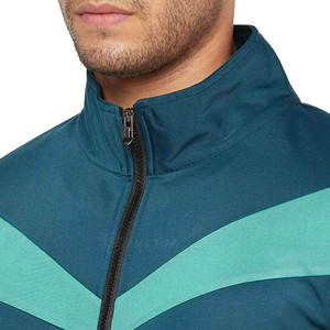 Chándal informal de invierno para hombre, color personalizado, transpirable, ecológico, ligero, con cierre de cremallera, venta al por mayor - Product Image 3