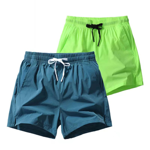 Pantalones cortos deportivos Ropa de entrenamiento para correr Pantalones cortos personalizables OEM Poliéster Gimnasio Activewear Pantalones cortos para hombres - Product Image 2