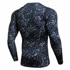MMA Kickboxing Sport Suit MMA <b>BJJ</b> <b>Rashguard</b> T Shirts Rash Guard Fitness Wear Boxing Set - Product Image 4