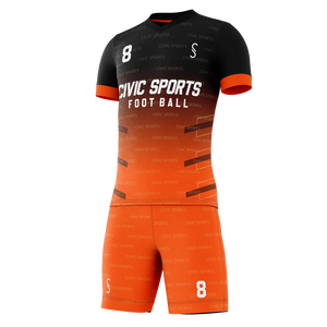 Hoge Kwaliteit Heren Voetbalshirt Club Custom Sublimatie Voetbal Shirt Set - Product Image 2