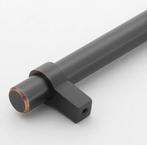 Tirador de armario de cajón de acero simple de tendencia caliente para el hogar cocina muebles de oficina hardware puerta cajón armario manija - Product Image 2