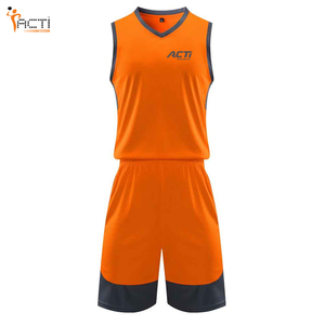 Ensembles d'uniformes de basketball pour hommes adultes respirants, à séchage rapide, personnalisables, de haute qualité - Meilleures ventes, confortables, 100% polyester - Product Image 1