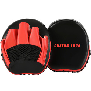 แผ่นซ้อมมวยหนัง PU สีพื้น ขายดี รับสกรีนโลโก้ตามสั่ง รุ่นใหม่ ทนทาน สำหรับฝึกซ้อมในยิม สีสั่งทำได้ - Product Image 1