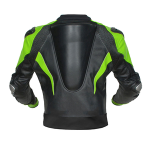 Chaqueta de Motociclista de Cuero Vacuno Genuino Personalizada para Hombre, Chaqueta de Motociclismo Impermeable de Carreras, Ropa de Motociclista con Certificación CE 2025 - Product Image 3