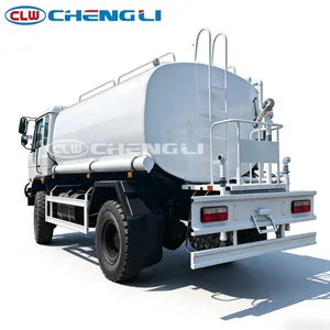 Camión Cisterna de Agua de 8000l al Mejor Precio, 4x4, 14 Toneladas, Acero Inoxidable 316/304, Camión Cisterna Móvil para Transporte de Agua - Product Image 6