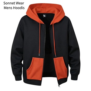 เสื้อสเวตเชิ้ตมีฮู้ดซิปแขนยาวลายพรางสำหรับผู้ชาย - Product Image 6