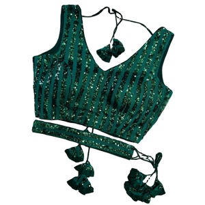 Blusa de diseñador confeccionada fabricada en la India a precio mayorista para venta en línea - Product Image 2