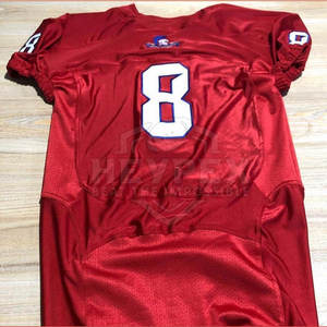 Vente chaude Maillot de football américain personnalisé à manches courtes Maillot premium de haute qualité avec service OEM - Product Image 6