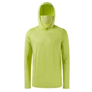 Chemise à manches longues pour homme personnalisable, protection solaire UPF 50+, légère, avec masque intégré, pour la pêche estivale et les activités de plein air, anti-UV - Product Image 1