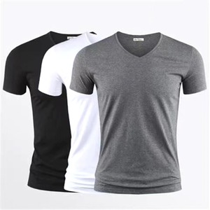 Camisetas de manga corta personalizadas de alta calidad, camisetas con logotipo impreso Premium para hombre, camisetas 100% de algodón orgánico con cuello redondo - Product Image 1