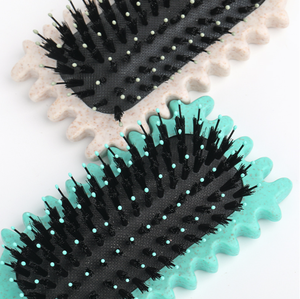 Nuova vendita calda massaggio cuscino d'aria Bounce Styling arricciatura pettine di maiale setole Airbag pettine per capelli grande onda pettine per capelli all'ingrosso