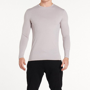 <b>Top</b> quality Wholesale fashion fitness gym t shirt for men custom logo fitness men's t-shirts muscle fit round neck t-shirts - Product Image 2