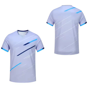 เสื้อกีฬาฟุตบอลระบายอากาศได้ดีเสื้อเทนนิสเสื้อผ้ากีฬาเสื้อแบดมินตันเสื้อปิงปองชุดยูนิฟอร์ม - Product Image 1