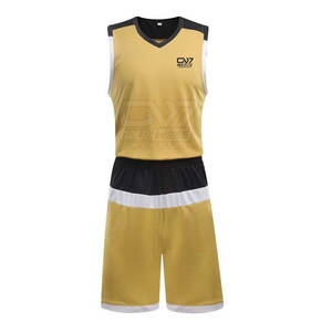 Uniforme de baloncesto sin mangas éxito de ventas Diseña tu propio logotipo uniforme de baloncesto para hombres - Product Image 1