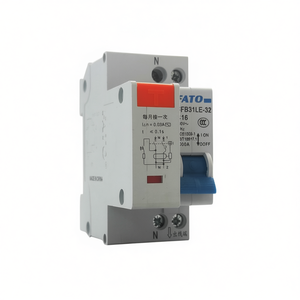 เบรกเกอร์ดิฟเฟอเรนเชียล FATO FB31LE-32 2P C16 32A 230V AC ป้องกันกระแสไฟรั่ว - Product Image 3