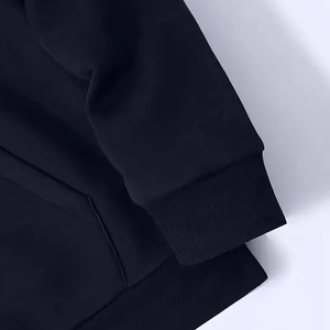 Sudadera con capucha unisex de lana de peso pesado para hombre, ropa de moda de otoño con bordado sólido, Sudadera con capucha Lisa a granel para hombre - Product Image 2