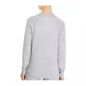 Sudadera de Manga Larga para Mujer, Cuello Redondo, Poliéster/Algodón, Estilo Casual, Corte Regular, Estampado Digital, para Invierno, OEM - Product Image 4