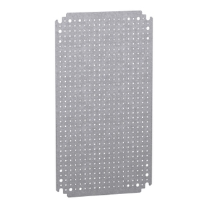 Piastra di Montaggio Microforata SCHNEIDER ELECTRIC NSYMF53 H500xW300 con Fori da 3,6mm e Passo da 12,5mm per Strumenti Elettronici - Product Image 1