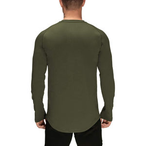 Haute Fabrication Chemises de Compression de Meilleure Qualité pour Hommes et Polyester Spandex Dernière Conception Tricoté Uni Teint Rash Guards - Product Image 3