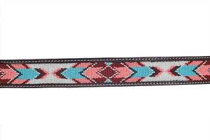 Handmade Men's <b>Western</b> Full Grain Leather <b>Belt</b> Designer Cow Hide Beaded Cowboy <b>Belt</b> with Removable Alloy for Buckle - Product Image 6