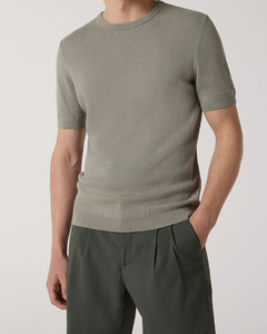Classic & Comfortable Men Warm Winter Wear Half Sleeves <b>100</b>% Sheep <b>Wool</b> Knitwear Pullover With Customized Logo & Embroidery - Product Image 1