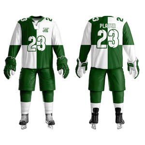 Uniforme de Hockey sobre Hielo Personalizable de Venta Directa de Fábrica con Tela Resistente y Ajuste Elástico, Perfecto para Jugadores - Product Image 1