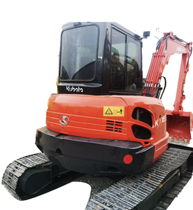 Mini-excavatrice sur chenilles hydraulique Kubota KX163 d'occasion, 6 tonnes, machine d'occasion, excavatrices d'occasion, CE, vente chaude - Product Image 1