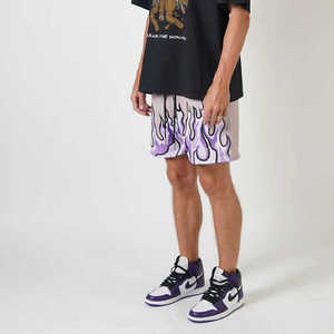 Pantalones cortos de cintura elástica para hombre, ropa de gimnasio de algodón transpirable de fábrica OEM, venta al por mayor, Etiqueta Privada, ropa informal de ajuste relajado personalizado - Product Image 5