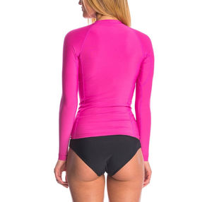 Chemise de compression grande taille pour femmes Rashguard personnalisable UPF 50 Protection solaire Manches longues Natation Respirante Écologique - Product Image 6