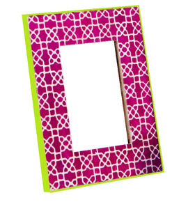 Top vente indien fabriqué à la main article prix de gros produit conception personnalisée corne os photo cadre photo résine bois de haute qualité - Product Image 4