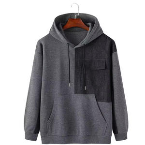 Sweat à capuche décontracté surdimensionné pour homme, 100% coton, tissu polaire, mode streetwear moderne - Product Image 1