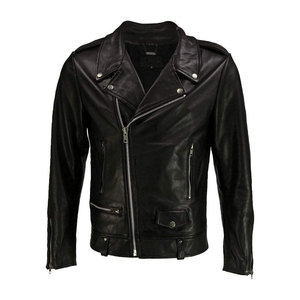 Veste en cuir de motocross personnalisée de haute qualité avec logo imprimé, vente en gros personnalisée de vestes en cuir de motocross - Product Image 4