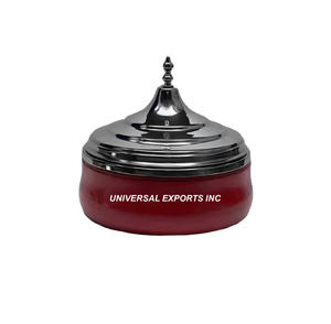 Classic Stainless Steel Hotpot Casserole <b>Set</b> with Food Warmer Premium Quality Luxury Multi-functional Eco-Friendly Kitchenware - Product Image 5