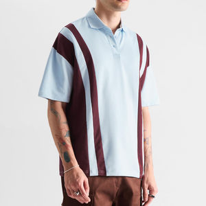 Logo personnalisé professionnel de haute qualité pour polo pour hommes nouveauté en gros décontracté motif floral chemise de golf sur toile Fa - Product Image 3