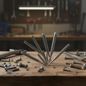 Usag – Ensemble de 5 poinçons à dérive et ciseaux de précision de qualité supérieure - Product Image 3