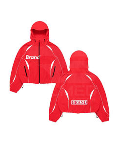 Chándal Impermeable y Cortavientos para Hombre, Chaqueta con Capucha y Pantalones de Nylon 100% con Líneas Reflectantes - Product Image 4