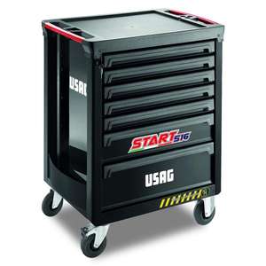 Usag Start <b>Trolley</b> with Anti-Tipping System 7 Drawers (Empty) <b>Tool</b> Cabinets - Product Image 1