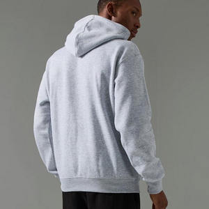 Sudadera con capucha de gran tamaño con logotipo personalizado sudaderas con capucha personalizadas para hombre de algodón básico mezclado sudaderas con capucha para hombre transpirable último nuevo diseño precio de fábrica - Product Image 3