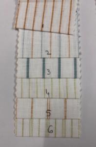 Tissu en lin hongrois de qualité supérieure, 58 pouces, finition amidonnée, matière en coton pour chemises de garçons et de filles - Product Image 4