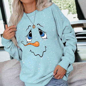 Top Sweatshirts imprimés les plus à la mode Sweatshirts à col rond confortables Sweatshirts décontractés pour femmes à vendre - Product Image 5