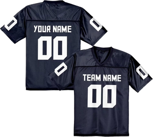 Tackle Twill Nombres Gráficos sublimados OEM Clubes Escuelas y marcas de estilo de vida Personalizado al por mayor Uniforme de fútbol americano Jerseys - Product Image 5
